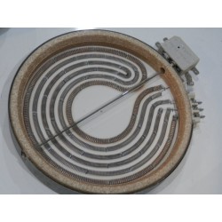 FUEGO RADIANTE, RESISTENCIA 200mm, 1700W VITROCERAMICA RADIANTE CATA