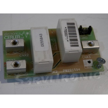 CIRCUITO, MODULO RELES PLACA INDUCCION BOSCH PIS675T01E/08