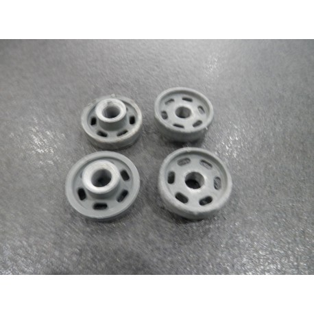 JUEGO RUEDAS CESTA LAVAVAJILLAS AEG 40860