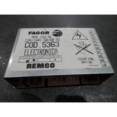 MODULO CONTROL LAVADORA FAGOR, EDESA, ASPES