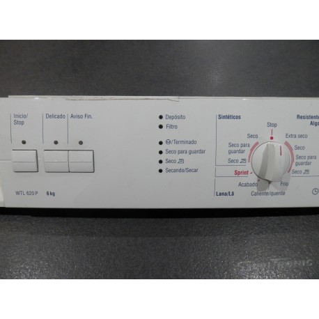 PANEL MANDO MODULO POTENCIA SECADORA BOSCH Modelo WTL 620 P