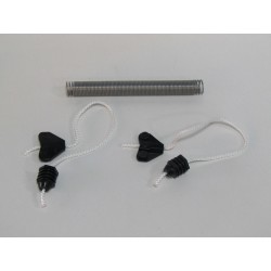 Kit Muelle y Cuerdas de Bisagra Lavavavajillas Fagor Edesa